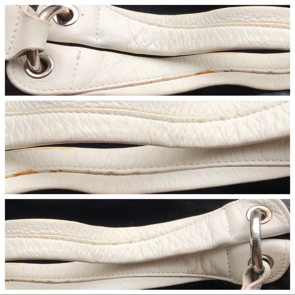 Furla Elisabeth Hobo. Black/ white. Good pre owned - Picture 5 of 8